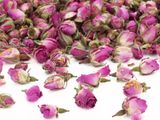 Sušené Jedlé kvety -Púčiky ruží Fialové