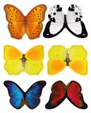 Motýle farebné - vyrezávané z jedlého papiera