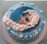 marc.oblátka ELZA - na tortu s 3D vrkočom