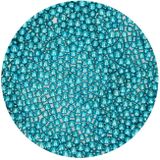 Cukrové perly - Metalické modré (s leskom)