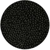 Cukrové perly (4mm) - Čierne