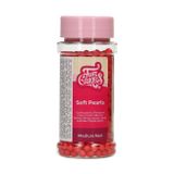 Cukrové perly - Červené - 80 g