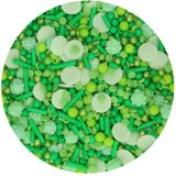 Cukrový posyp - Zelený mix - Green Medley