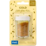 Glitter Flakes - trblietky / vločky PME - Zlaté
