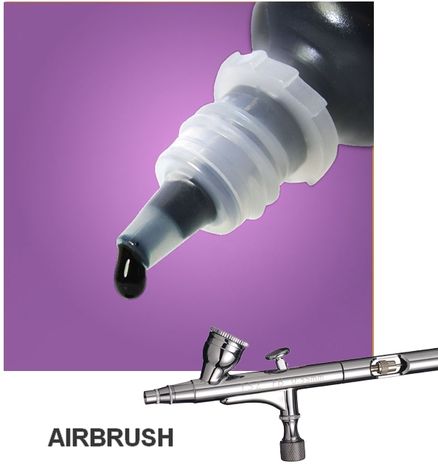airbrush farba - Purple - VO BALENIE 3 ks
