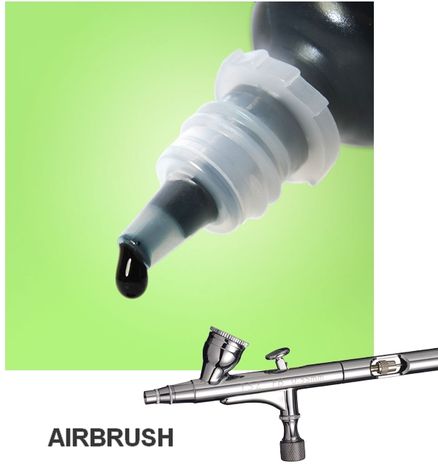 airbrush farba - Spring Green - VO balenie 3 ks