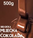 Belgická Mliečna Čokoláda 33 % - 500 g