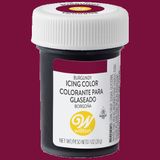 Wilton gel. farba Burgundy - 6 ks v balení