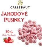Callebaut Jahodové Pusinky - Mini balenie (70g)