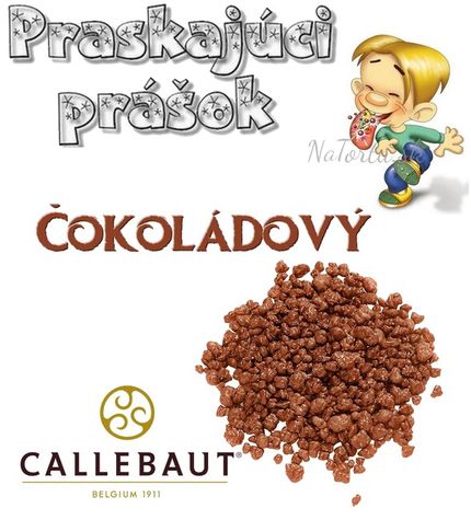Callebaut Popping Candy Milk Chocolate - 130g