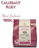 Callebaut Ruby Chocolate - Mini balenie 400 g
