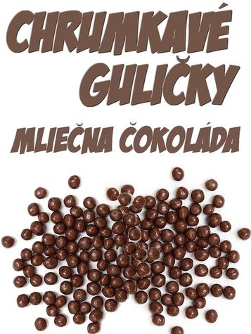 Chrumkavé čoko guličky Agat - Mliečna čokoláda - (500g)