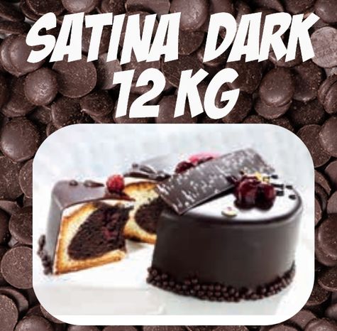 čokoládová poleva Satina Dark - tmavá 12 kg