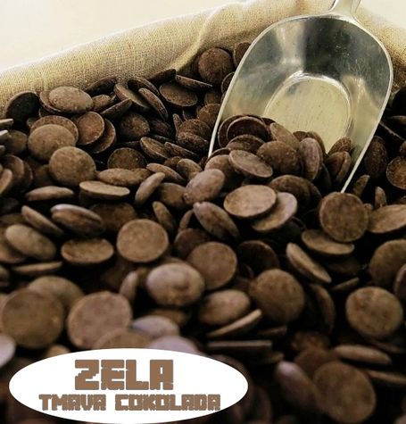 čokoládová poleva ZELA - tmavá 10 kg