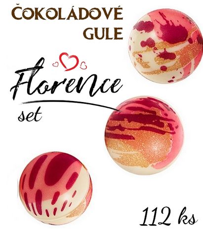 čokoládové gule - Florence -XL balenie 112 ks
