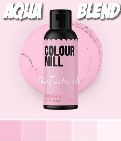 Colour Mill Aqua Blend - Baby Pink (A)