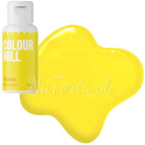 Colour Mill Oil Blend - žltá Yellow