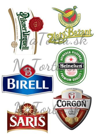 Rôzne pivné značky