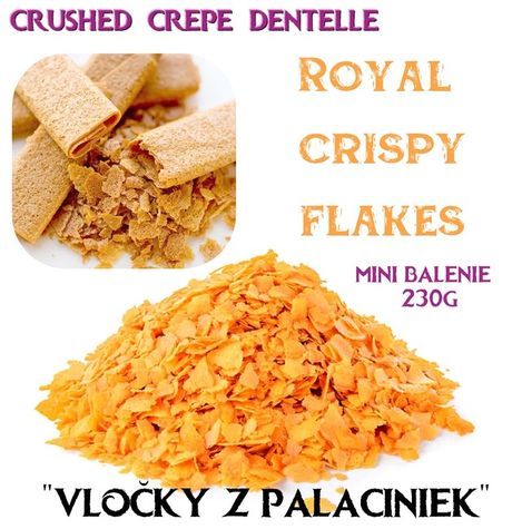 Crispy Flakes - Palacinkové chrumkavé vločky - 210g
