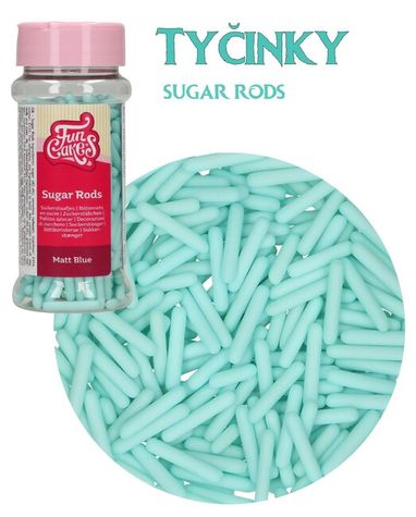 Cukrové Tyčinky - Sugar Rods Blue - Zvýh. balenie 3 ks