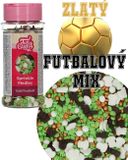 Cukrový posyp - Gold Football mix