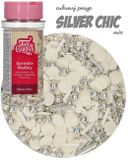 Cukrový posyp Silver Chic - bielo-strieborný mix