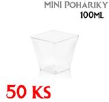 Dezertné poháriky Mini 100 ml - 50 ks