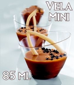 Dezertné poháriky VELA - Mini 85 ml (25 ks)