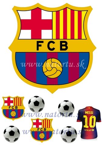 FC Barcelona - mix sada (top+boky)