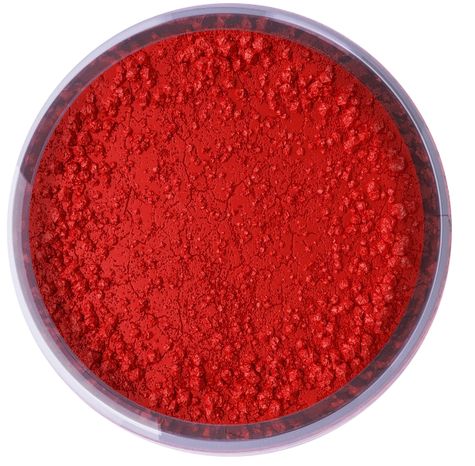 FC prach. farba - červená Chili Red - VO BAL 5 ks