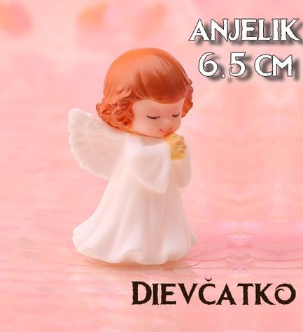 Figúrka anjelika (dievčatko) - nejedlá dekorácia
