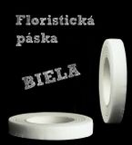 Flóristická páska - Biela