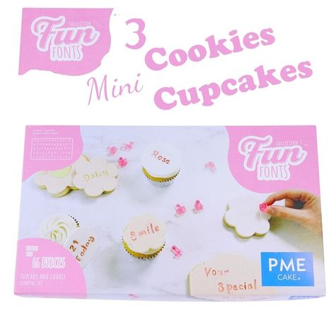 Fun Fonts 3 - Cookies set (mini)