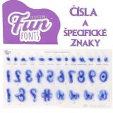 Fun Fonts - Pečiatky Čísla a špecifické znaky