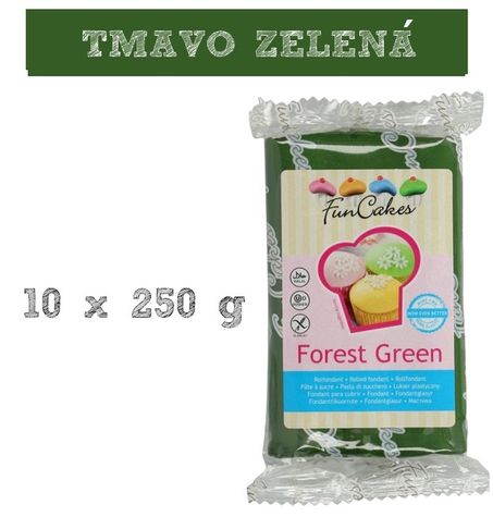 FUNCAKE FOREST GREEN - 10 x 250 g