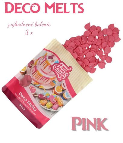 Deco Melts - Pink ružová - zvýhodnené bal. 3 ks