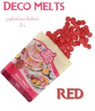 Deco Melts - červená Red - zvýh. balenie 3 ks