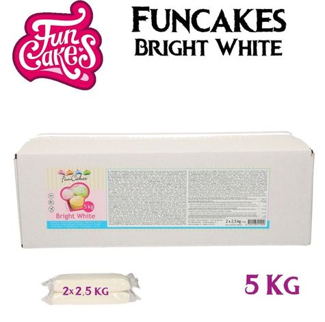 Funcakes fondant - výhodné balenie 5 kg (2 x 2,5 kg)