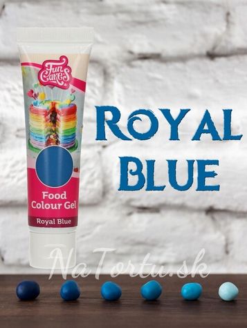 FunColours gelová farba - Royal Blue - Modrá