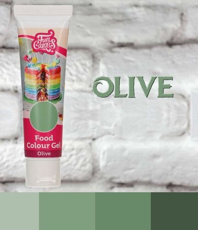 FunColours gelová farba - Olive (VO bal. 5 ks)