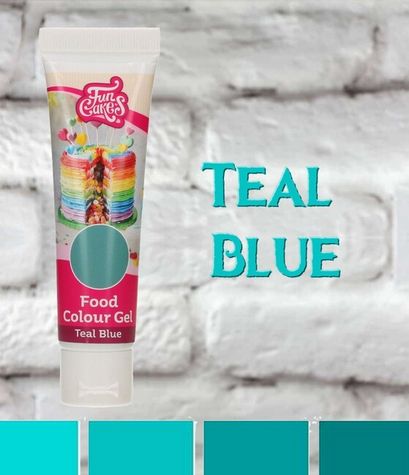 FunColours gelová farba - Teal Blue (VO bal. 5 ks)