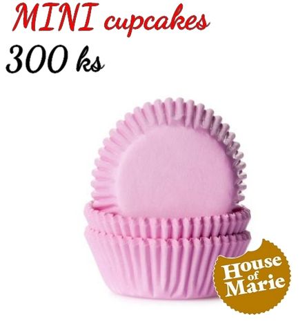 HoM MINI cupcakes - PINK - VO 5 balení