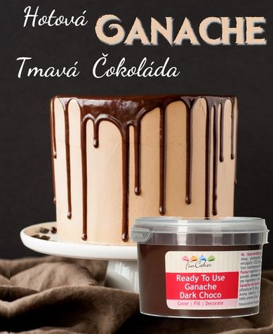 Hotová Ganache - Tmavá Čokoláda