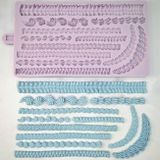Karen Davies SIlikonová formička - 12 bordúrových vzorov