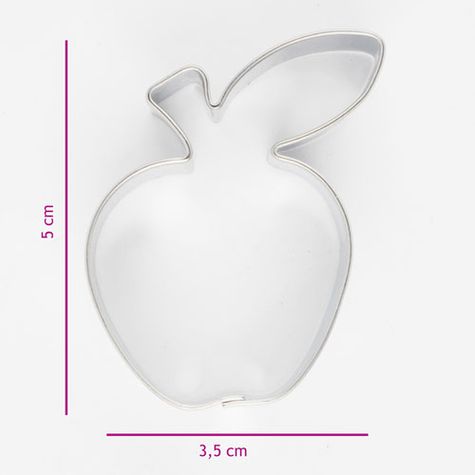 kovová vykrajovačka - Jablko (5cm)