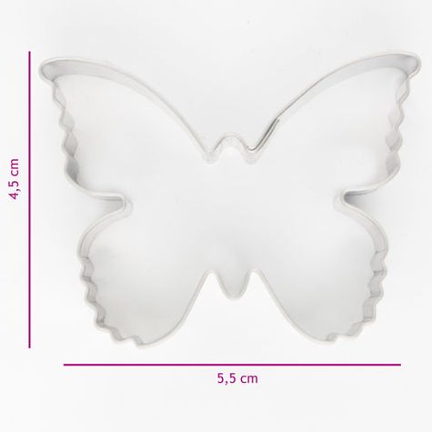 kovová vykrajovačka - Motýľ