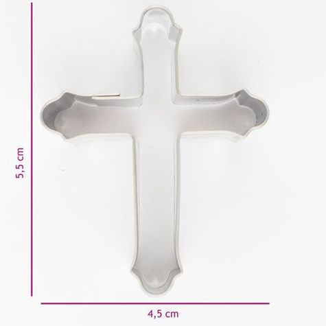 kovová vykrajovačka - krížik 5,5 cm