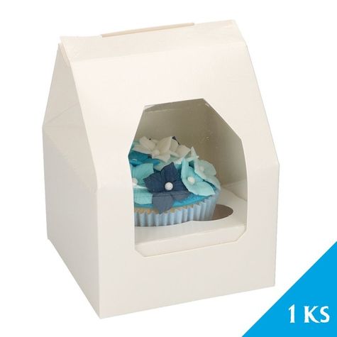 krabička na 1 cupcake alebo Mini tortičku - 1 ks