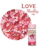 Love Medley - cukrový posyp na zamilované torty