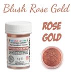 Lustre Blush Rose Gold - zlatá prachová farba (4g)